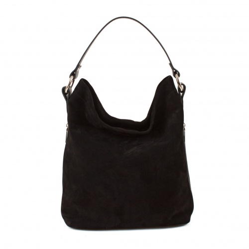 Женская кожаная сумка мешком "Полевые цветы" - кожаная женская сумка хобо, сумка мешок ручной работы с рисунком на заказ |  Sumnizza фото 3