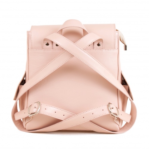 Женский рюкзак с удобными карманами и рисунком "Крылатый конь" - кожаный рюкзак ручной работы с оригинальным рисунком на заказ |  Sumnizza фото 4