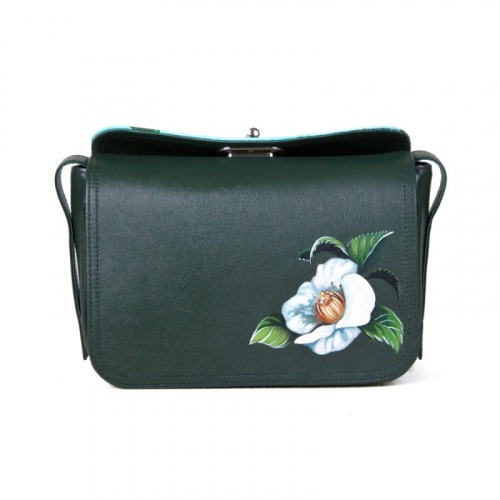 Комплект из сэтчела и кошелька "Птицы на ветке" фото фото 3