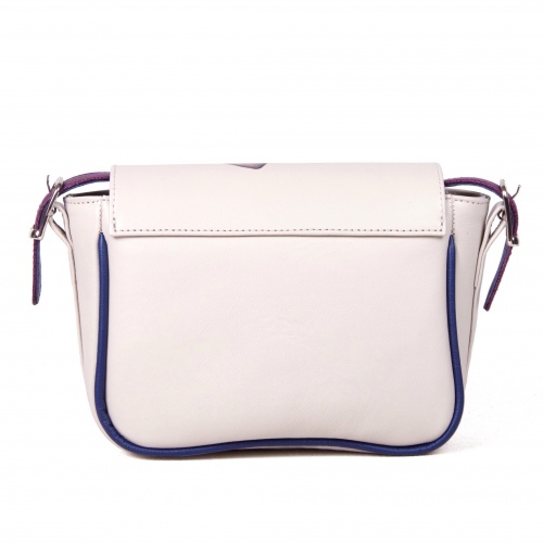 Комплект балетки и сумка через плечо "Хризантемы" - кожаный женский набор рюкзак и ботинки ручной работы с рисунком |  Sumnizza фото 5