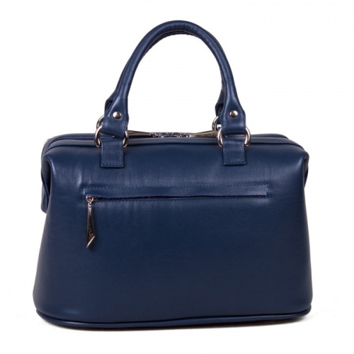 Кожаный саквояж под заказ "Девушка мечта" — женская кожаная сумка саквояж ручной работы с рисунком и вышивкой на заказ фото 3