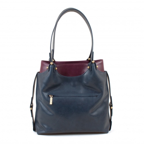 Сумка женская из натуральной кожи с рисунком "Ирис" на заказ | Sumnizza фото 2