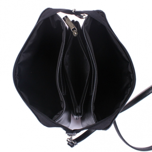 Кожаная сумка кросс боди "Полет" с рисунком ручной работы на заказ — кросс боди с принтом на заказ фото 3