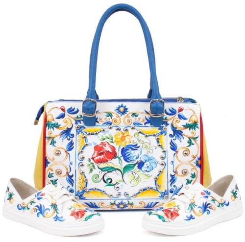 Обувь слипоны "Доменико и Стефано" - кожаные женские кеды и слипоны ручной работы с рисунком на заказ | Sumnizza фото 7