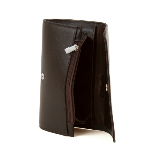 Кошелек из натуральной кожи ручной работы с рисунком "Филин" - кожаный женский кошелек-портмоне ручной работы с рисунком на заказ |  Sumnizza фото 3