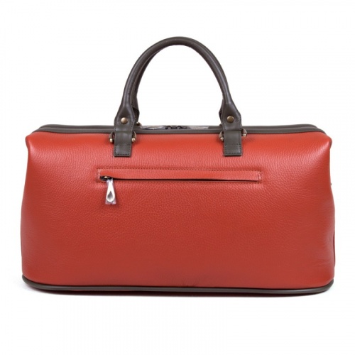 Удлиненный саквояж "Саквояж парикмахера" - кожаный дорожный саквояж ручной работы с рисунком на заказ |  Sumnizza фото 3