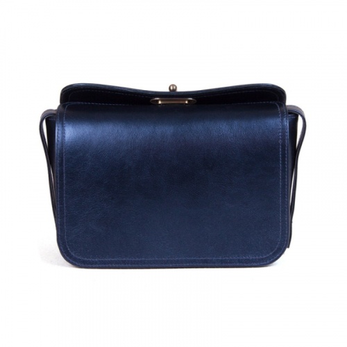 Женская кожаная сумка через плечо с рисунком ручной работы "Время Чеширского кота" — кросс боди с принтом на заказ фото 3