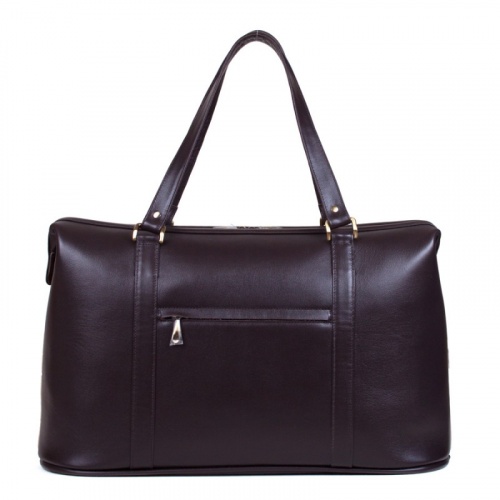 Кожаная сумка для ручной клади "Аргентинское танго" - с рисунком ручной работы на заказ фото 3