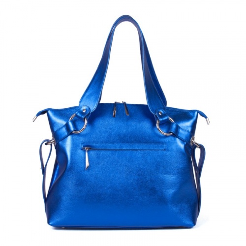 Сумка шоппер через плечо с  росписью "Старое авто" - кожаная и замшевая женская сумка шоппер ручной работы с рисунком и вышивкой на заказ фото 3