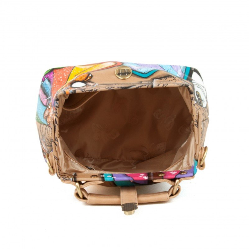 Кожаный комплект «Чеширский кот»: сумка и кошелек фото фото 9